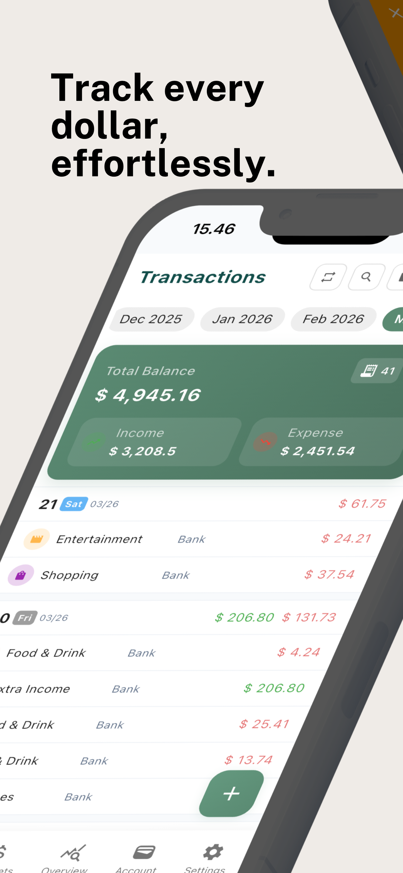 Money Manager: Expense Tracker Screenshot 1