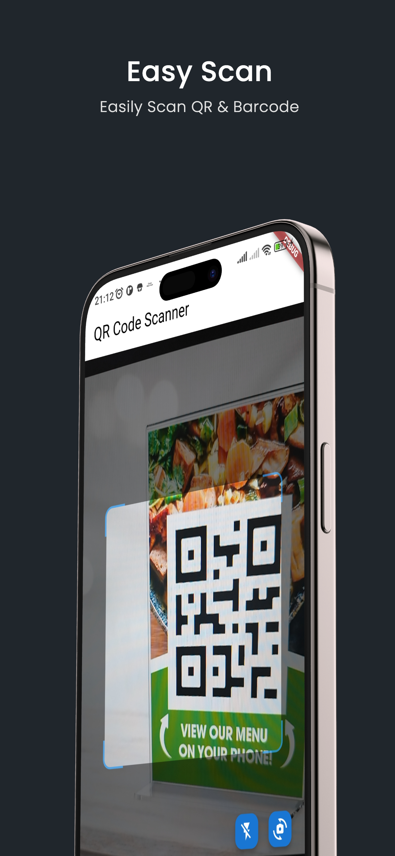 QR & Barcode Scanner App Screenshot 1